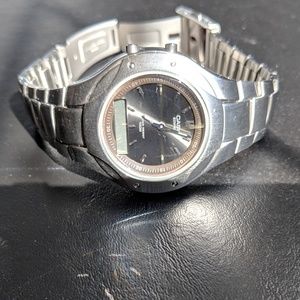 Casio Silver Metal Watch